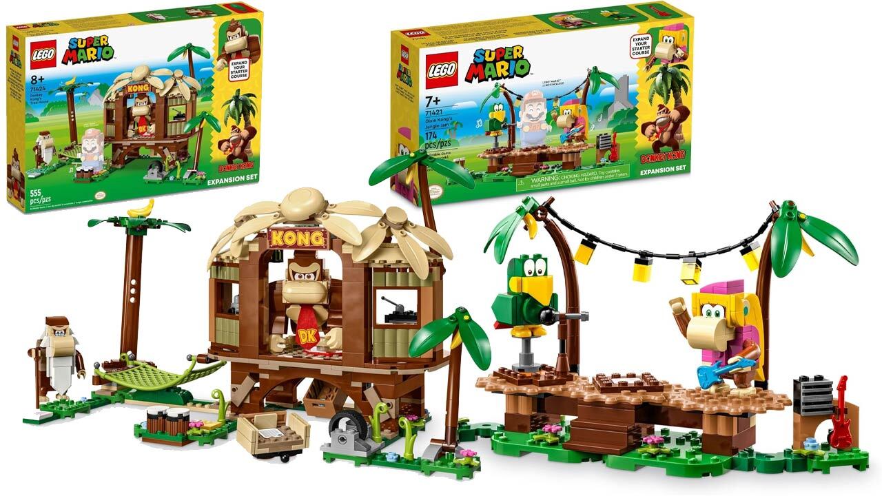 Lego Donkey Kong's Treehouse και Dixie Kong's Jungle Jam