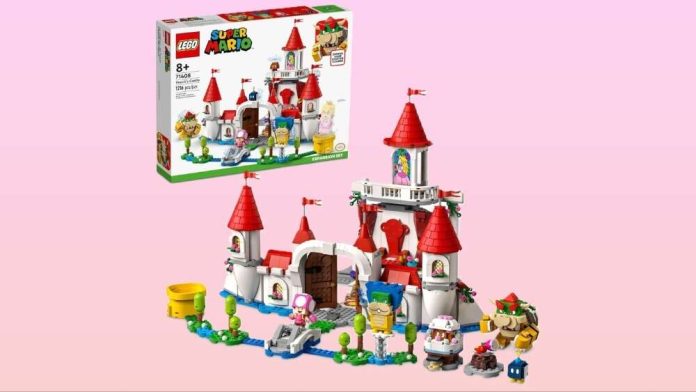 Μειώστε κατά 50% το Lego Mario Set στο The Awesome Peach's Castle πριν τη Μαύρη Παρασκευή