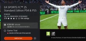 Μεγάλη Έκπτωση στο EA Sports FC 25 στο Black Friday 2024