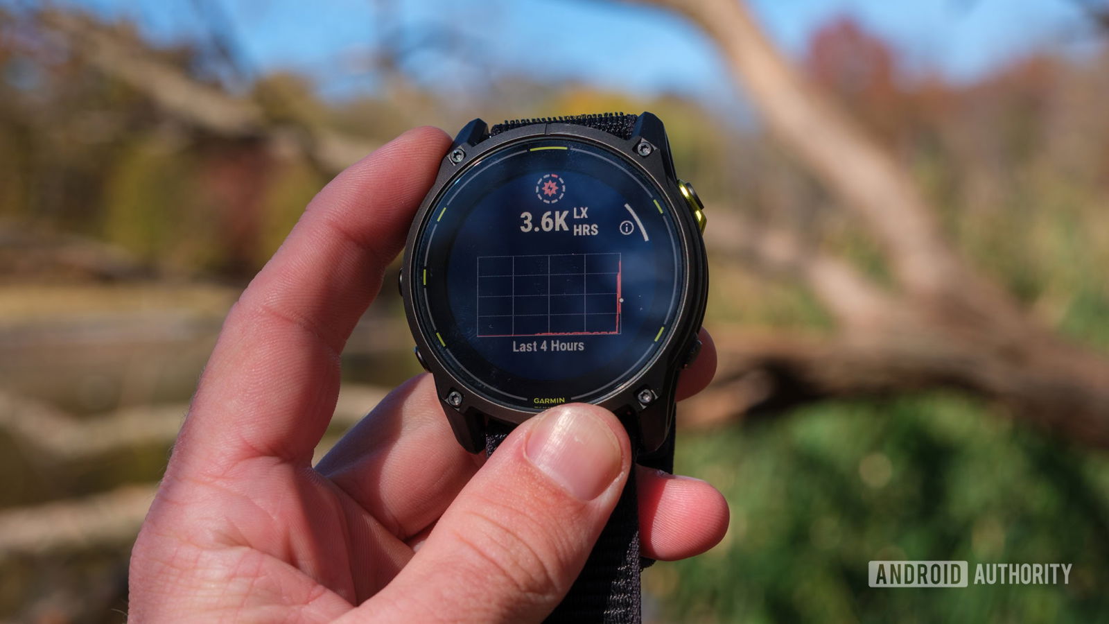 Garmin Enduro 3 solar readout