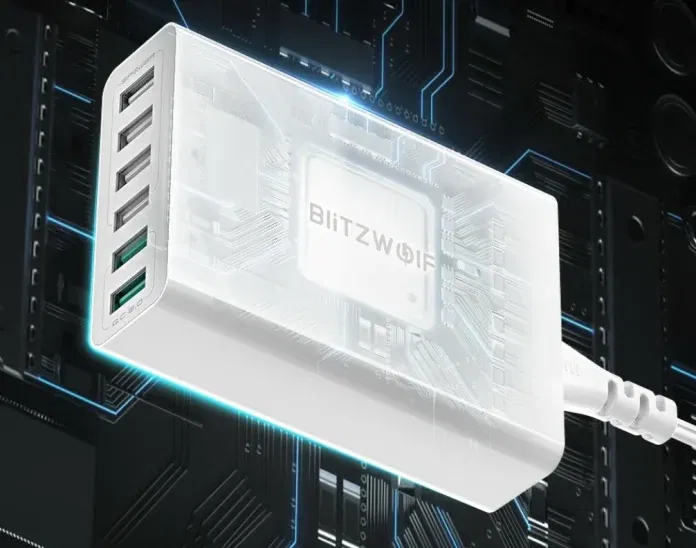 BlitzWolf BW-S15: 6 θέσεις φόρτισης, 60W στα 19.7€