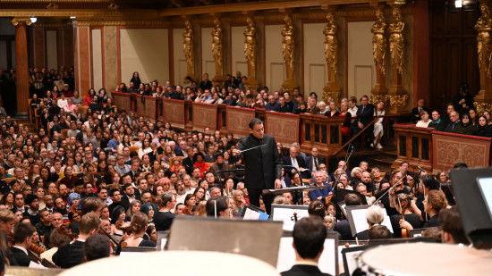 Vijay Upadhyaya leads the Vienna University Philharmonic in the Impact4Music: Diversity in Harmony benefit concert.