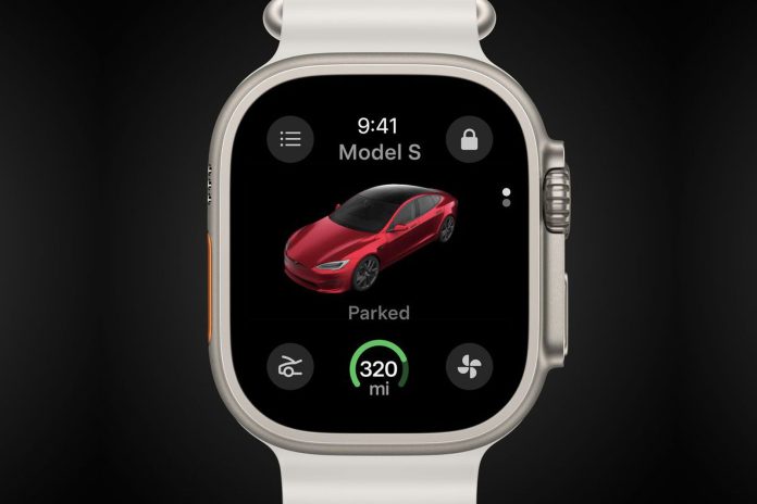 Η εφαρμογή Tesla για το Apple Watch θα κυκλοφορήσει αυτόν τον μήνα