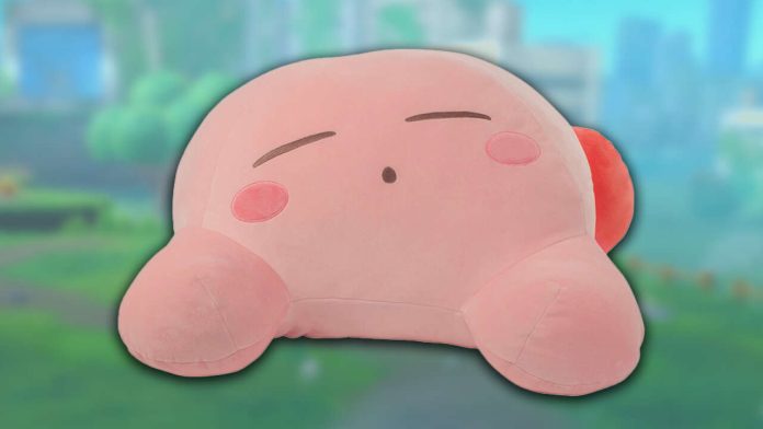 Αυτό το Giormous Sleeping Kirby βελούδινο είναι διαθέσιμο για προπαραγγελία, αλλά τα αποθέματα είναι περιορισμένα