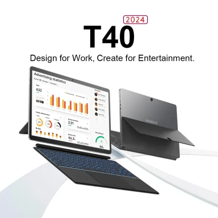 Ninkear T40: 2-in-1 Laptop με οθόνη 14