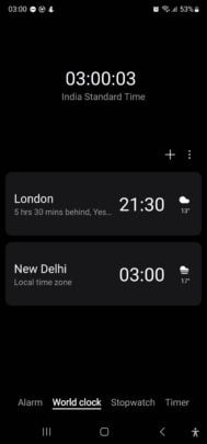 Η νέα έκδοση της εφαρμογής Samsung One UI 7.0 Clock προσθέτει νέες δυνατότητες