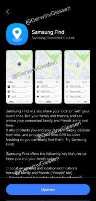 Samsung Find App One UI 7.0 01