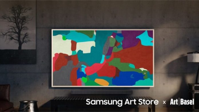 Η τηλεόραση The Frame της Samsung λαμβάνει έργα τέχνης από την Art Basel