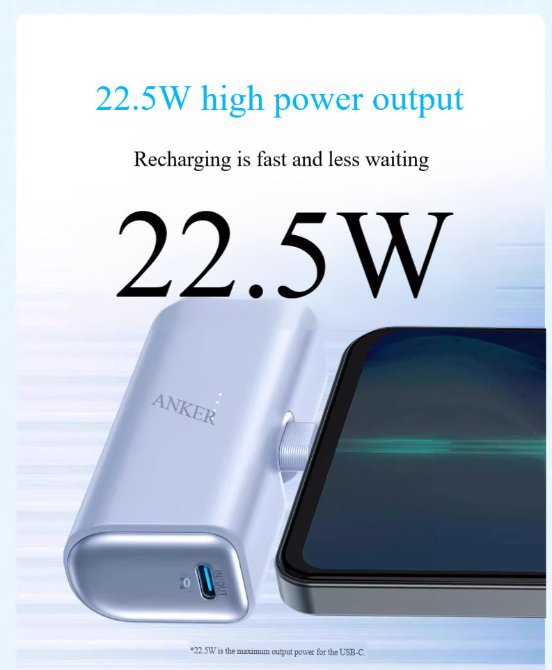 Anker Mini Power Bank - Ένα μικρό (5000mAh) και ισχυρό (22.5W) power bank με Type-C